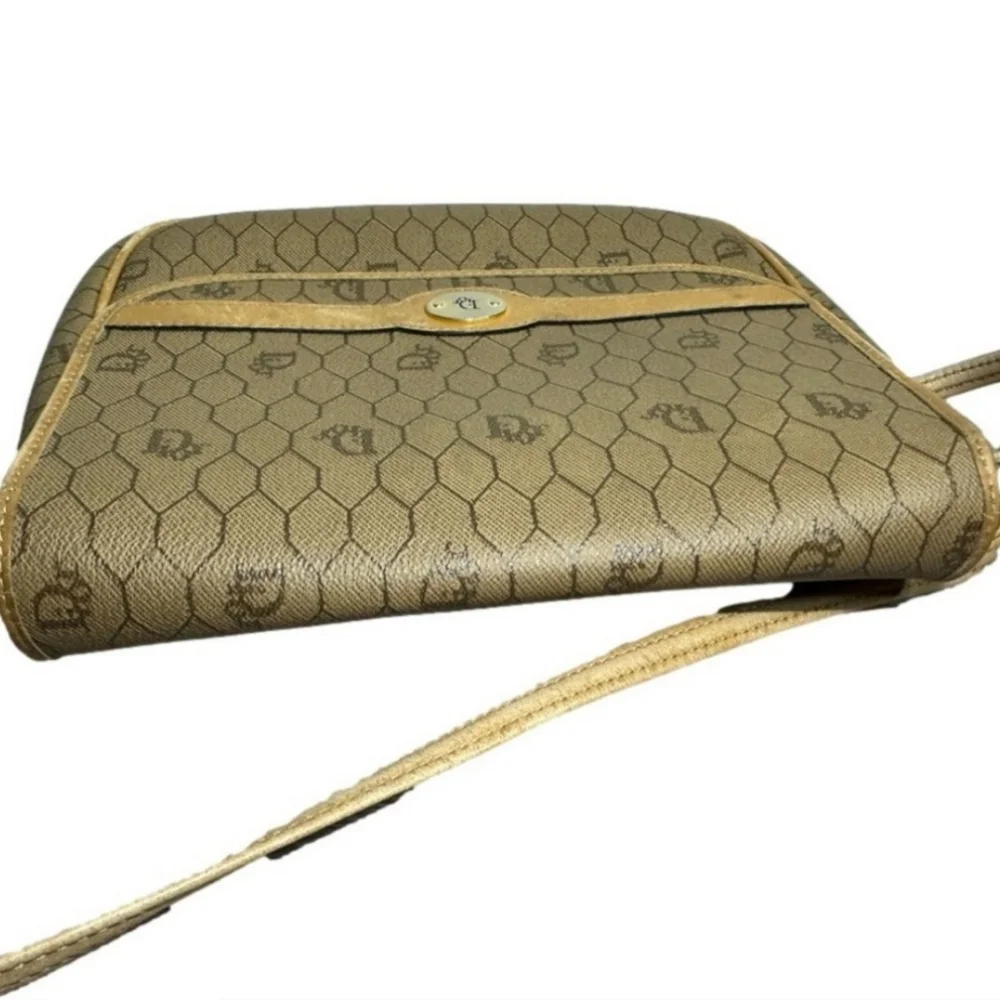 Christian Dior Vintage Honeycomb Crossbody Bag